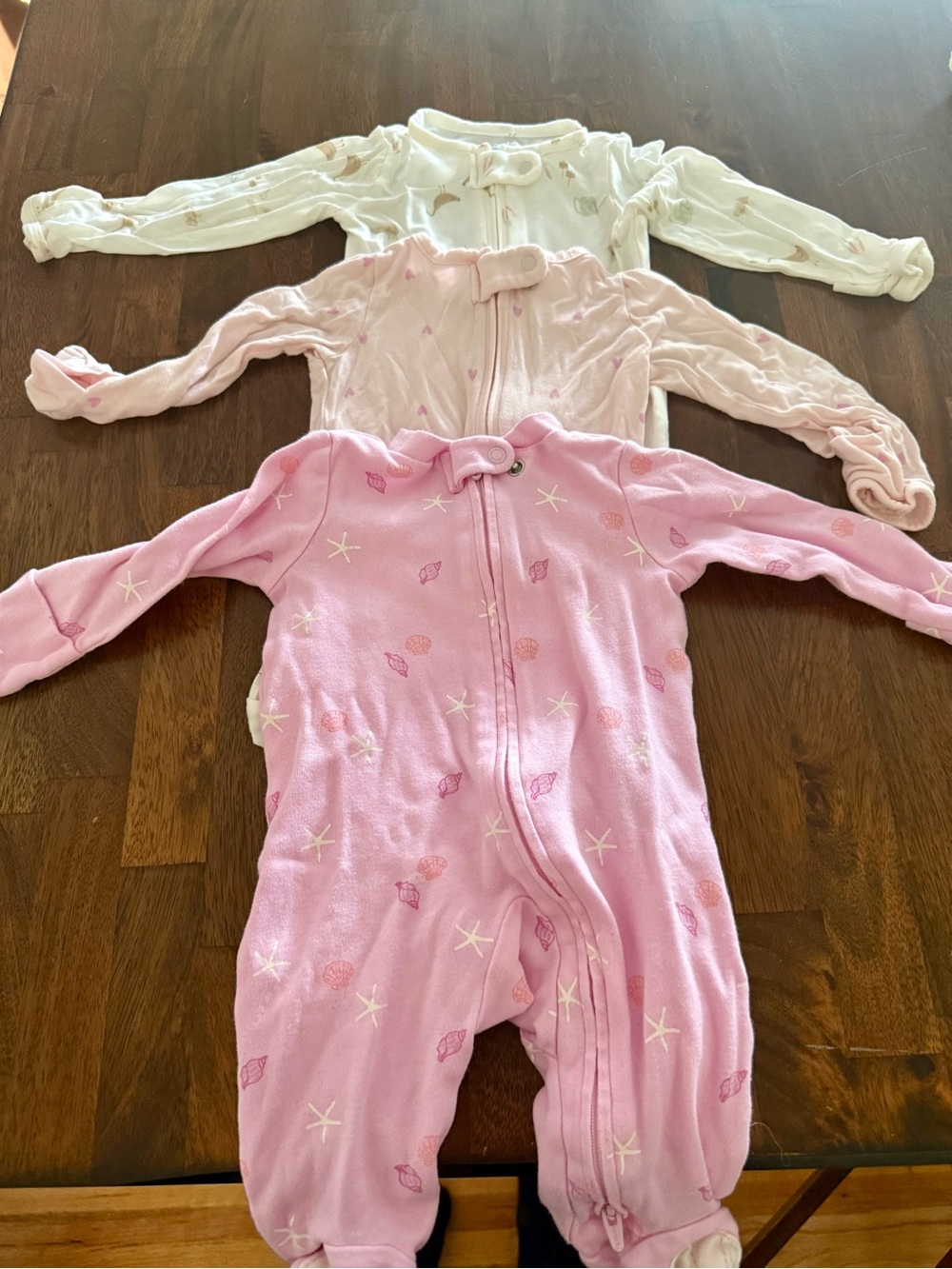 Carter's 0-3 month girls sleeper bundle